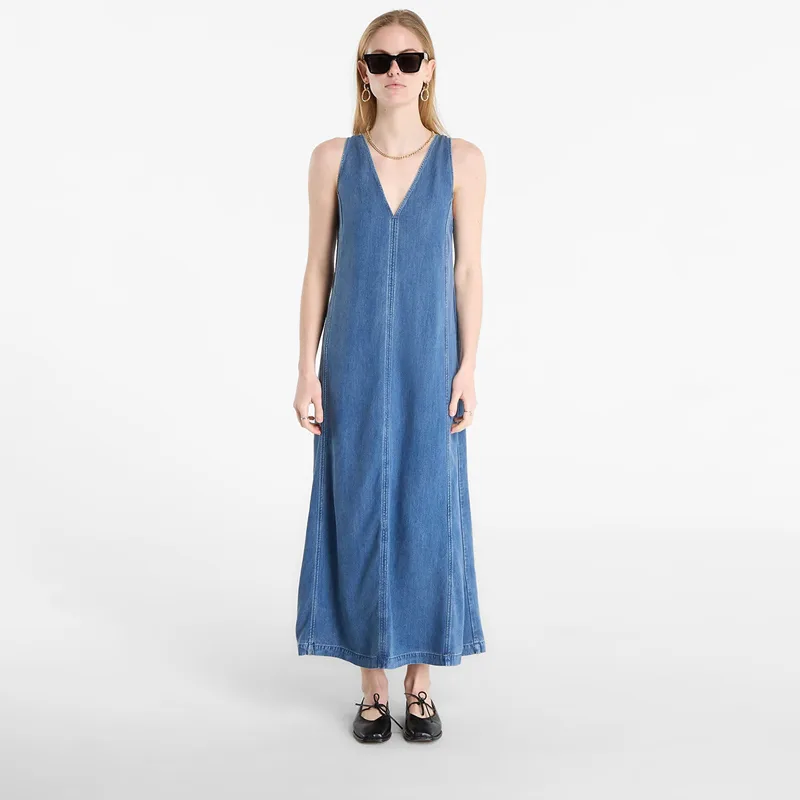 Φόρεμα Samsøe Samsøe Saskylar Dress Medium Denim Blue M