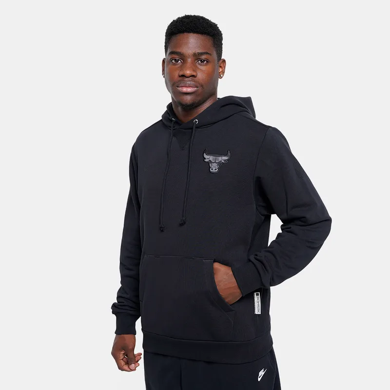 Nike NBA Chicago Bulls Dri-FIT Ανδρική Μπλούζα με Κουκούλα (9000232015_86329)