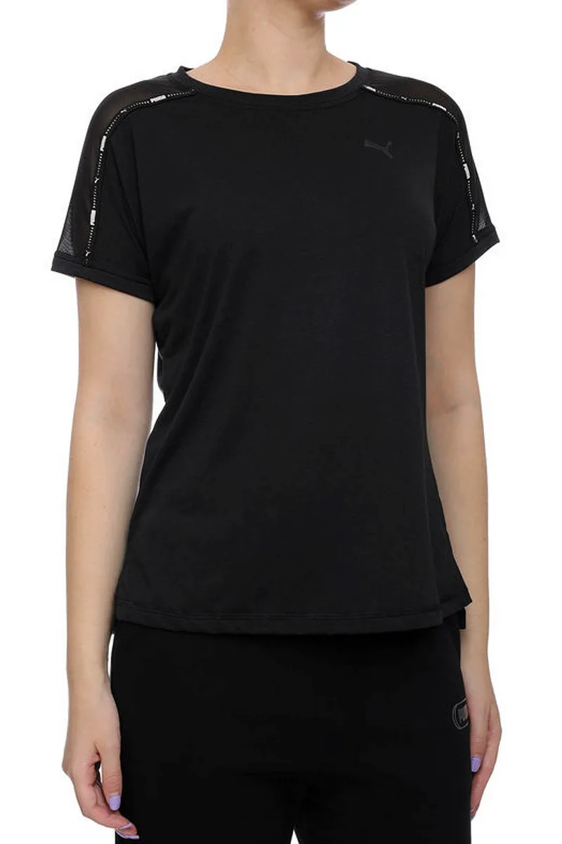 Μπλούζα Κοντομάνικη Puma Train Logo Boyfriend 520286-01 Γυναικείο