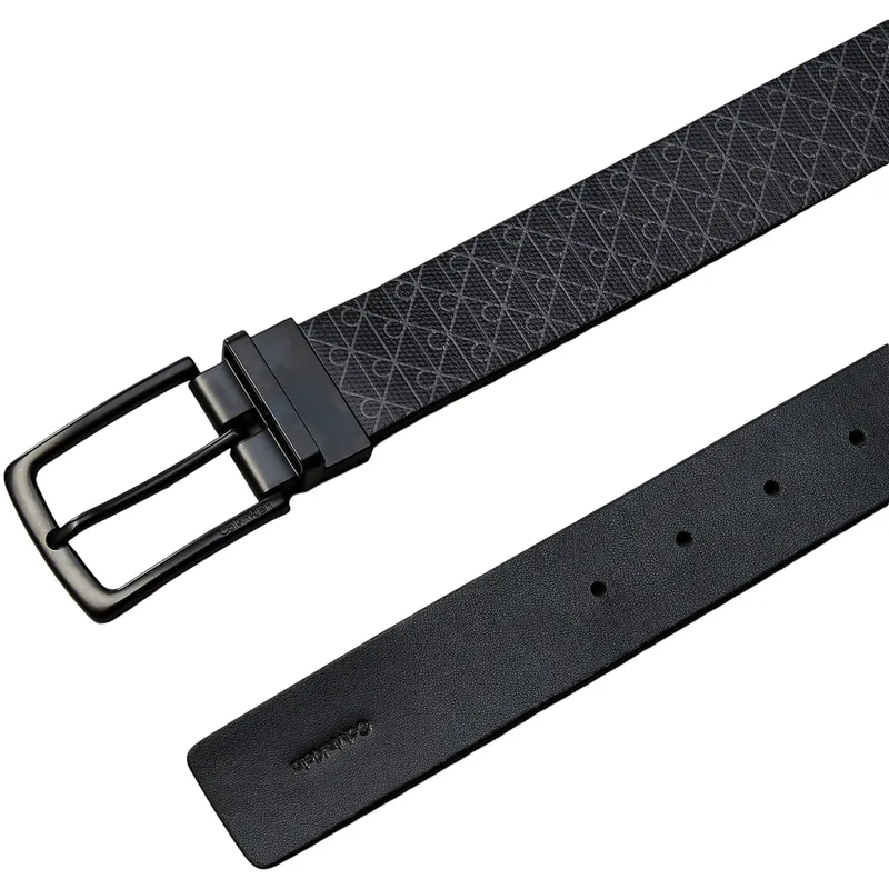 Ζώνη Calvin Klein Jeans CASUAL PIN AOP COATED 35MM ADJ/ LV04D7113G