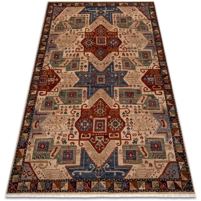 Χαλιά Rugsx Χαλί Μαλλί KESHAN περιθώρια, εΠ160x230 cm