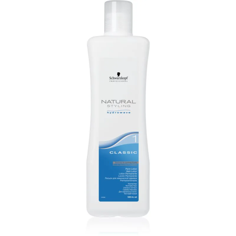 Schwarzkopf Professional Natural Styling Hydrowave μόνιμο περμανάντ για κανονικά μαλλιά 1 Classic 1000 ml