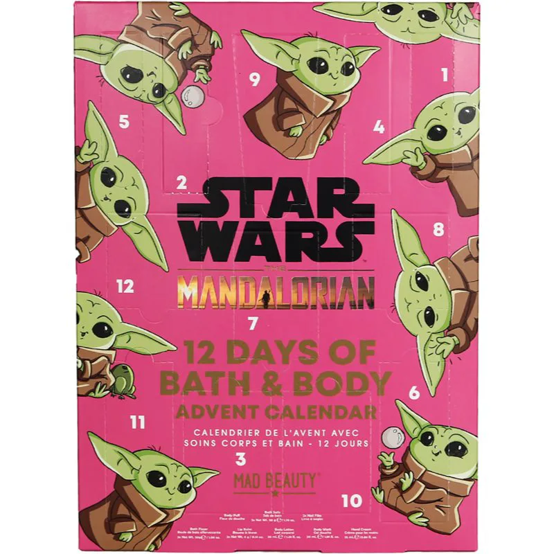 Mad Beauty Star Wars The Mandalorian The Child Χριστουγεννιάτικο ημερολόγιο