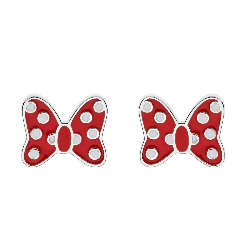 DISNEY Ασημένια Σκουλαρίκια Με τη Minnie Mouse ES00035SL.CS