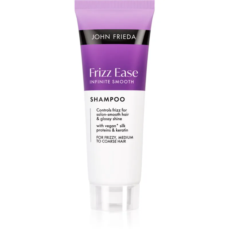John Frieda Frizz Ease Infitine Smooth Shampoo απαλό καθαριστικό σαμπουάν για εξομάλυνση μαλλιών 75 ml