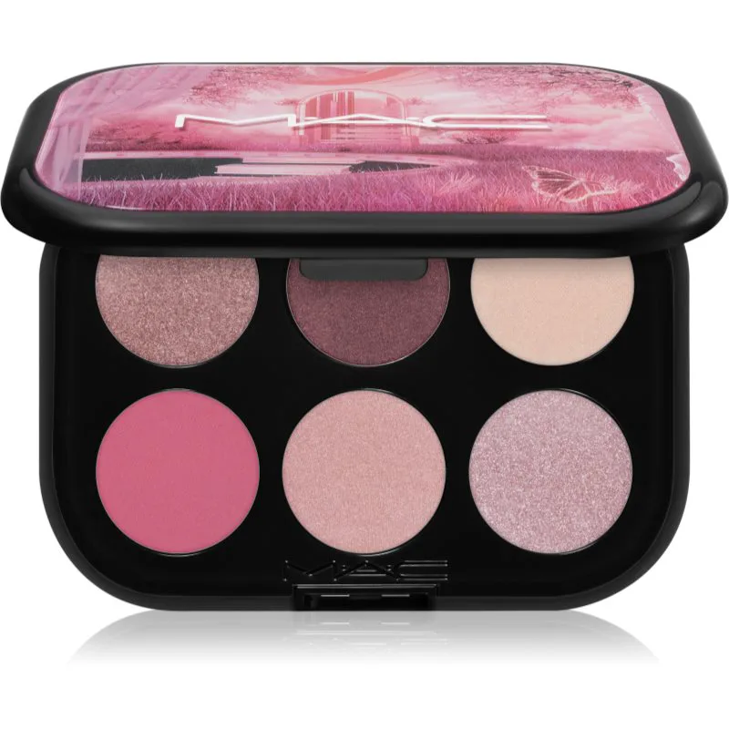 MAC Cosmetics Connect In Colour Eye Shadow Palette 6 shades Παλέτα σκιών για τα μάτια απόχρωση Rose Lens 6.25 γρ