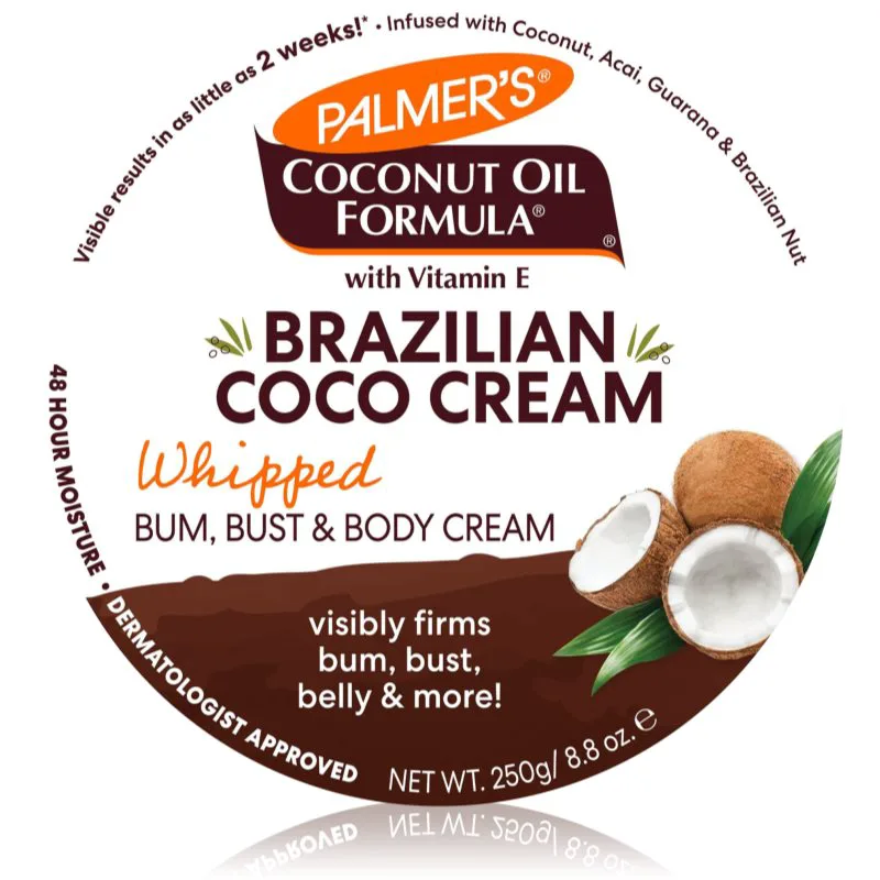 Palmer’s Coconut Oil Formula Brazilian Coco συσφικτική κρέμα για προβληματικές περιοχές 250 γρ