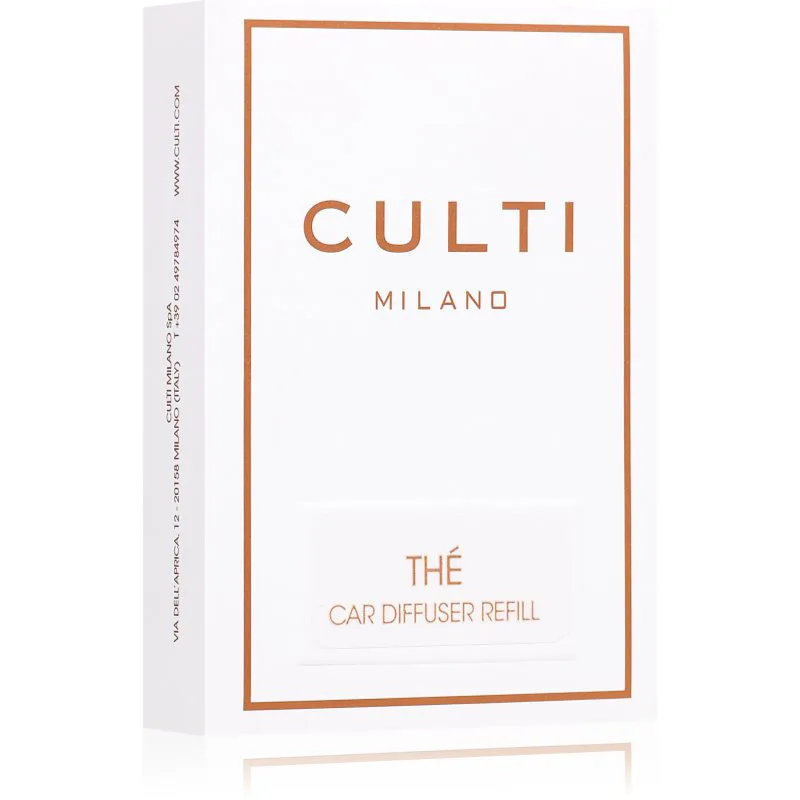 Culti Milano Car Thé άρωμα για αυτοκίνητο ανταλλακτικό 57x35 εκ