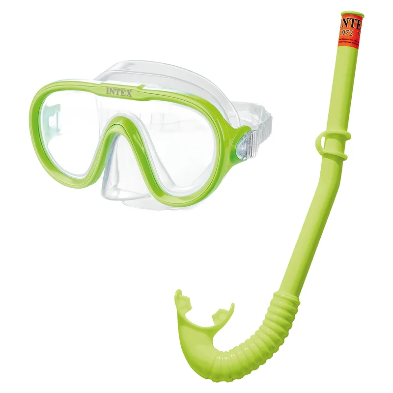 Σετ Μάσκα Και Αναπνευστήρα Ιντεχ Reef Rider Swim Set