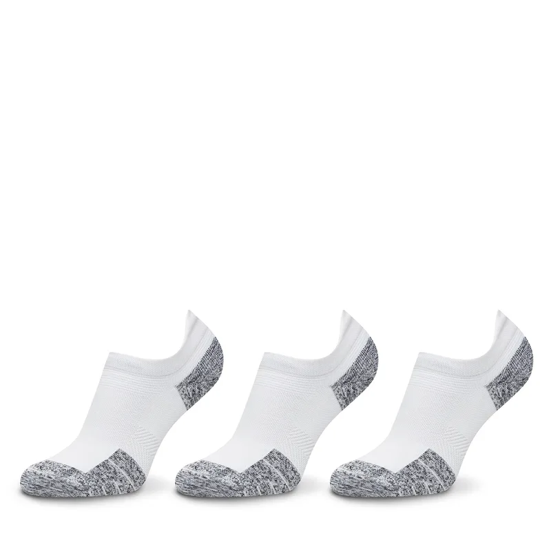 Κάλτσες κοντές Under Armour UA ArmourDry® Run 1387044 Λευκό