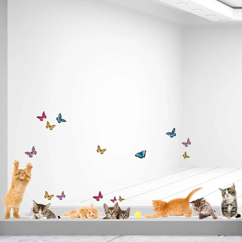 Αυτοκόλλητα Τζαμιού Ango 64001 Cats