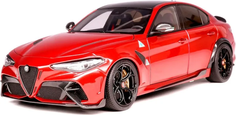 ALFA ROMEO GIULIA GTA BBURAGO ΜΕΤΑΛΛΙΚΟ ΑΝΤΙΓΡΑΦΟ 1:18 RED