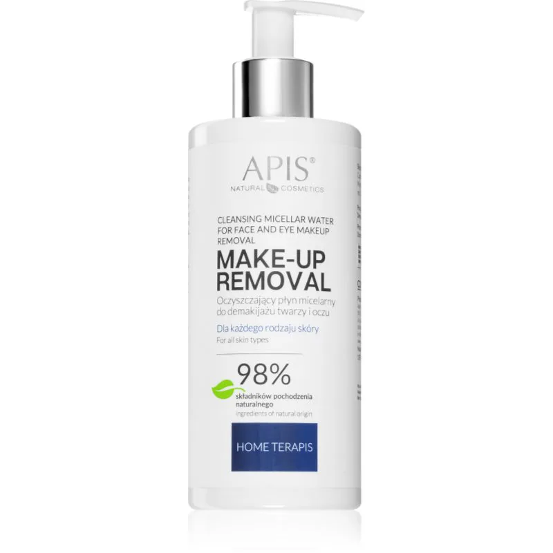 Apis Natural Cosmetics Home TerApis μικυλλιακό νερό καθαρισμού Για πρόσωπο και μάτια 300 ml