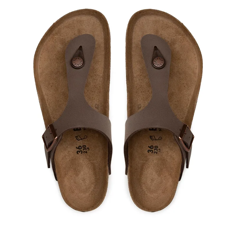 Σαγιονάρες Birkenstock Gizeh 0043751 Καφέ