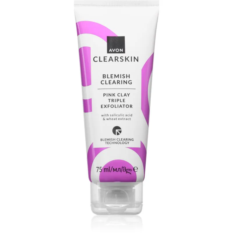 Avon Clearskin Blemish Clearing καθαριστική απολέπιση προσώπου κατά της ακμής 75 ml