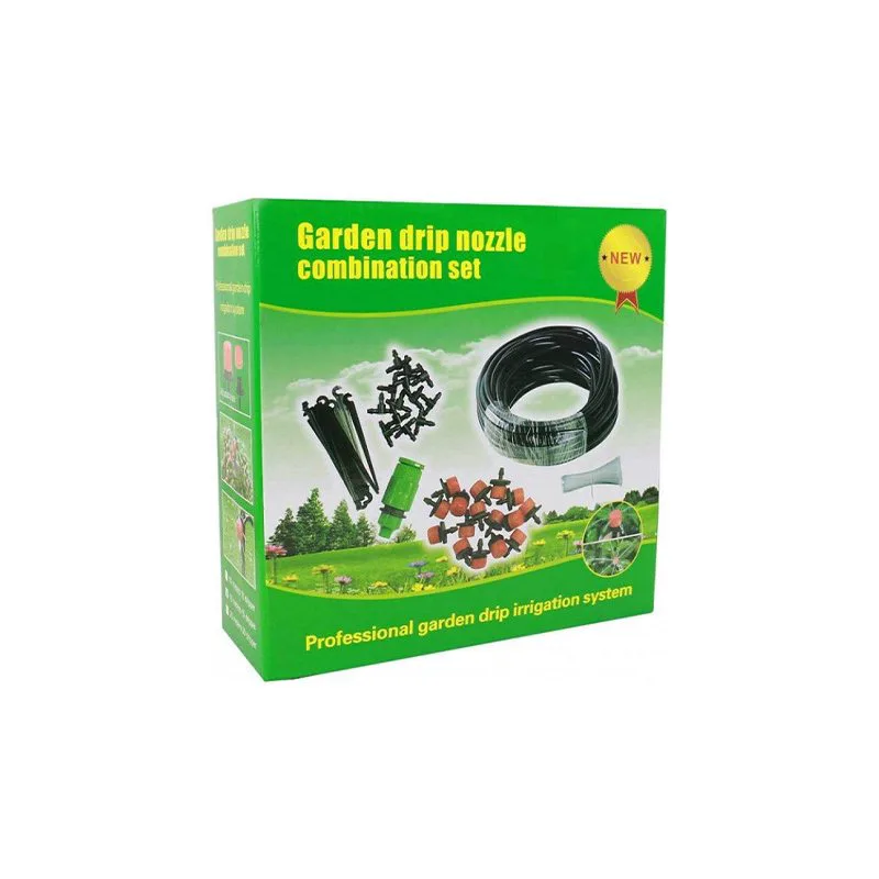 Garden Drip Nozzle Combination Σύστημα Αυτόματου Ποτίσματος 15m