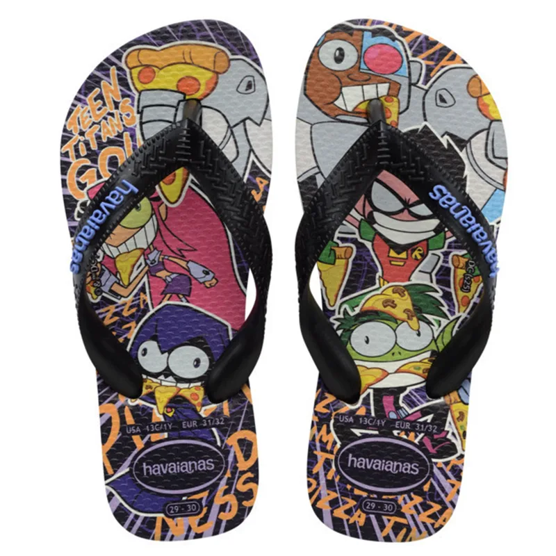 Havaianas Kids Top Warner FC (4150291-0090 Preto)