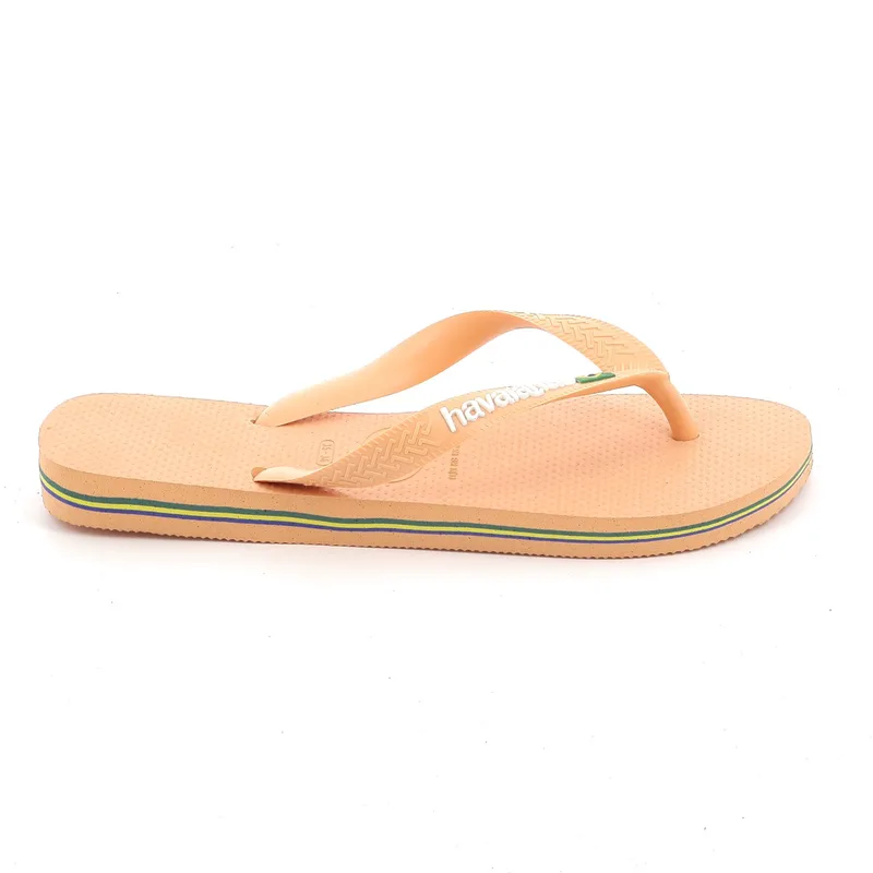 Γυναικεία Σαγιονάρα Havaianas Brasil Χρώματος Peach 4110850-0027