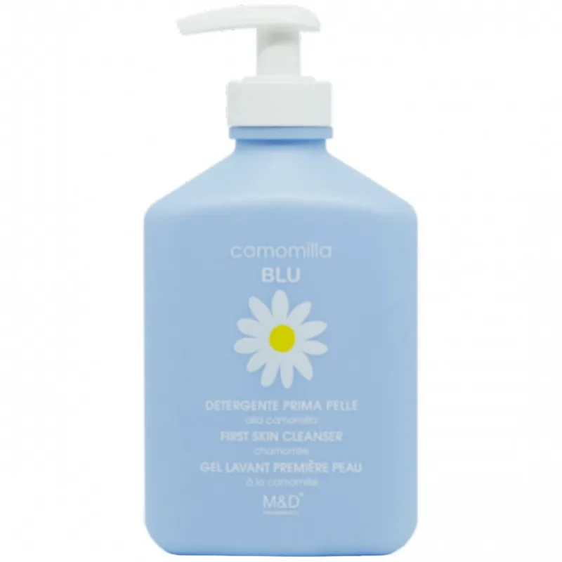 Camomilla Μπλε First Skin Cleancer Wash Απάλη Λοσιόν Καθαρισμού με Φυσιολογικό pH για Βρέφη με Αντλία 300ml