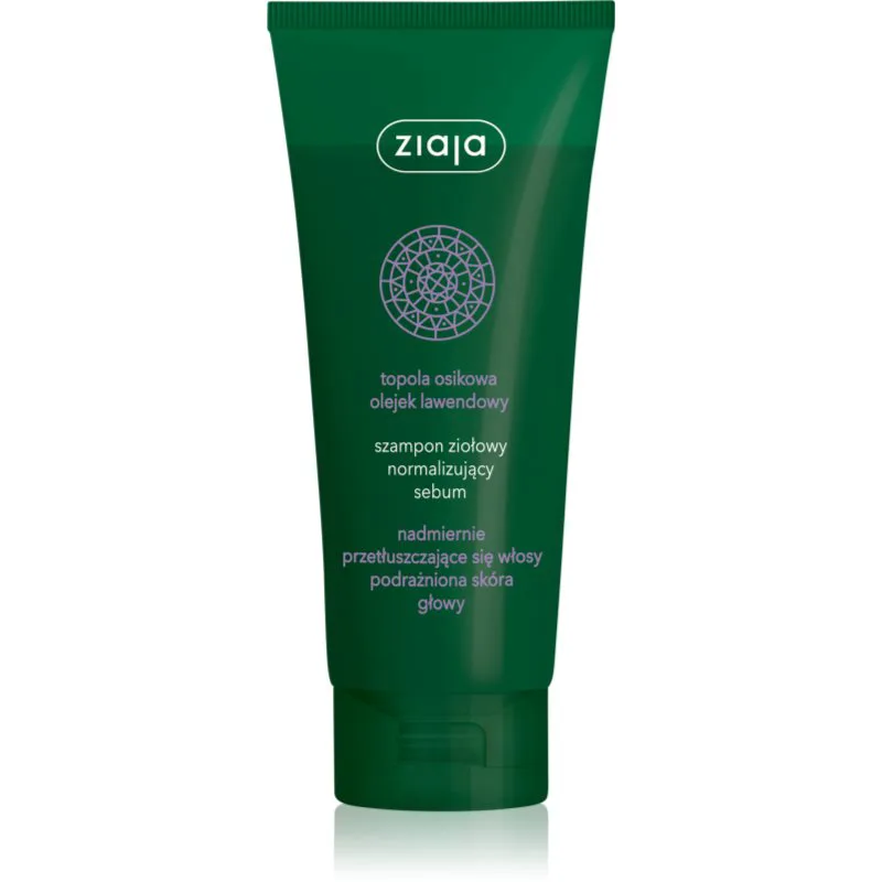 Ziaja Herbal σαμπουάν για λιπαρά μαλλιά 200 ml