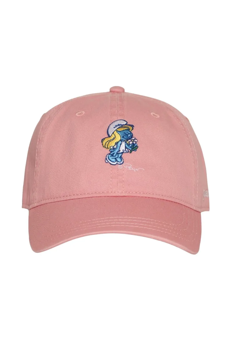 CAPSLAB Καπέλα THE SMURFS x CAPSLAB - CL/SMU2/1/CD/FETB - PINK-CL/SMU2/1/CD/FET-PINK