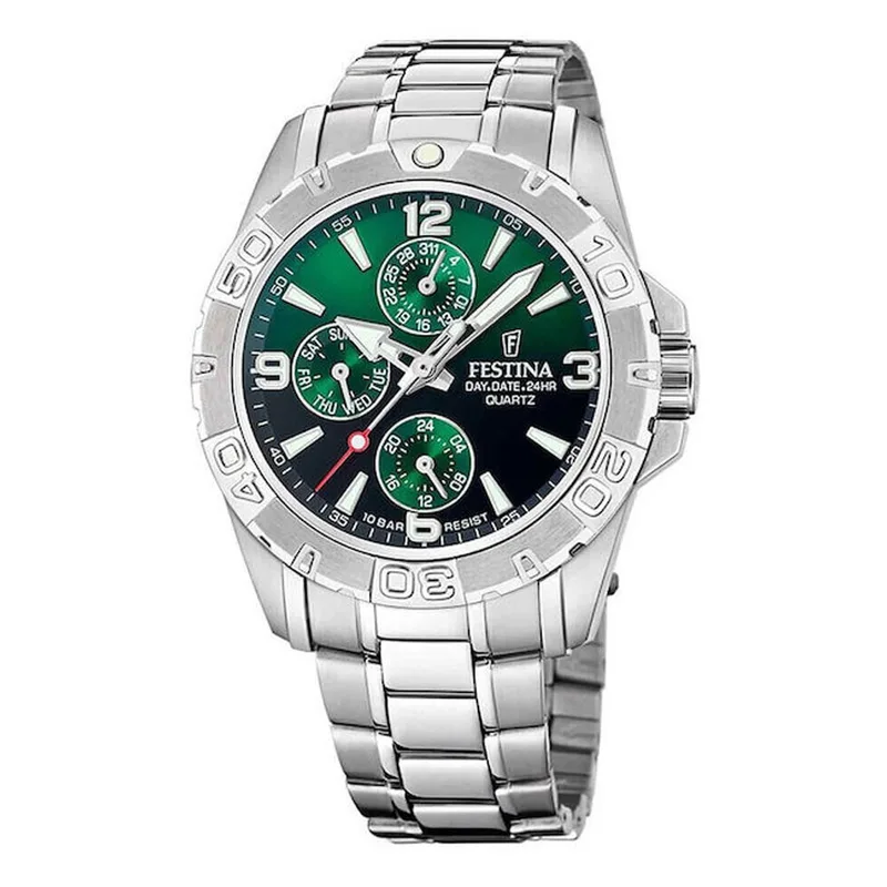 Festina Multifunction Mens Watch Stainless Steel Bracelet F20666/3