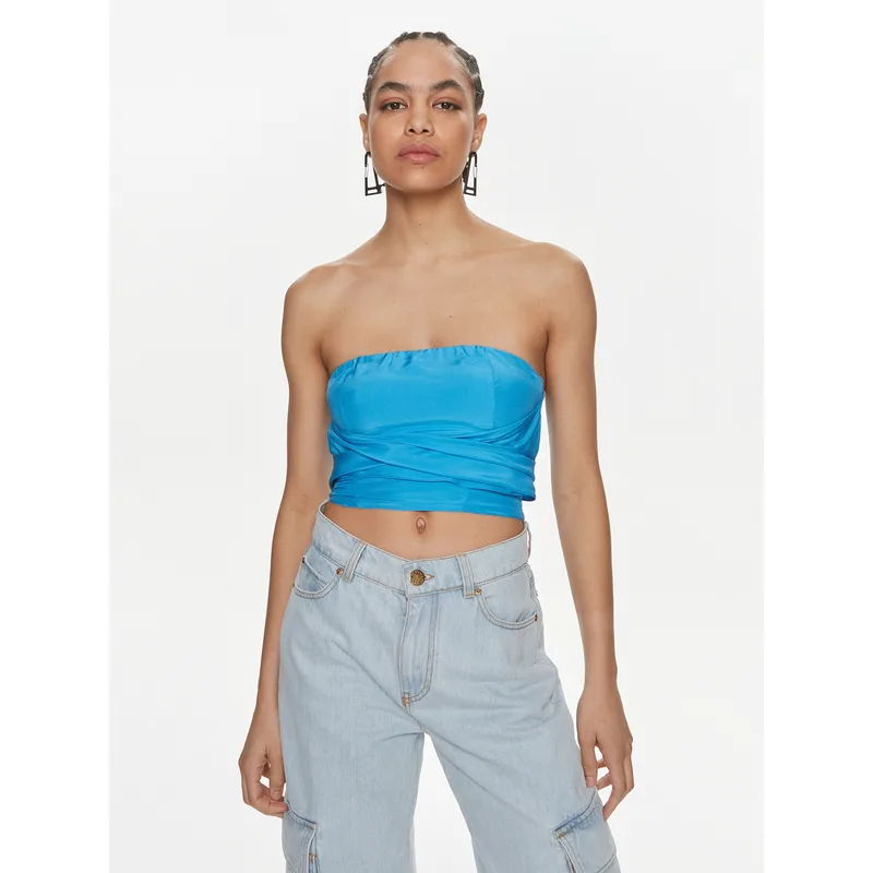 Patrizia Pepe Τοπ 2C1541/A057-CA04 Μπλε Regular Fit