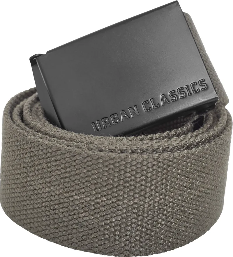 Ζώνη Ιμάντας TB305 Urban Classics Canvas Olive/Black