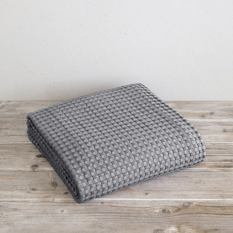Κουβέρτα Πικέ Υπέρδιπλη 220X240 Nima Comfy Medium Gray (220x240)