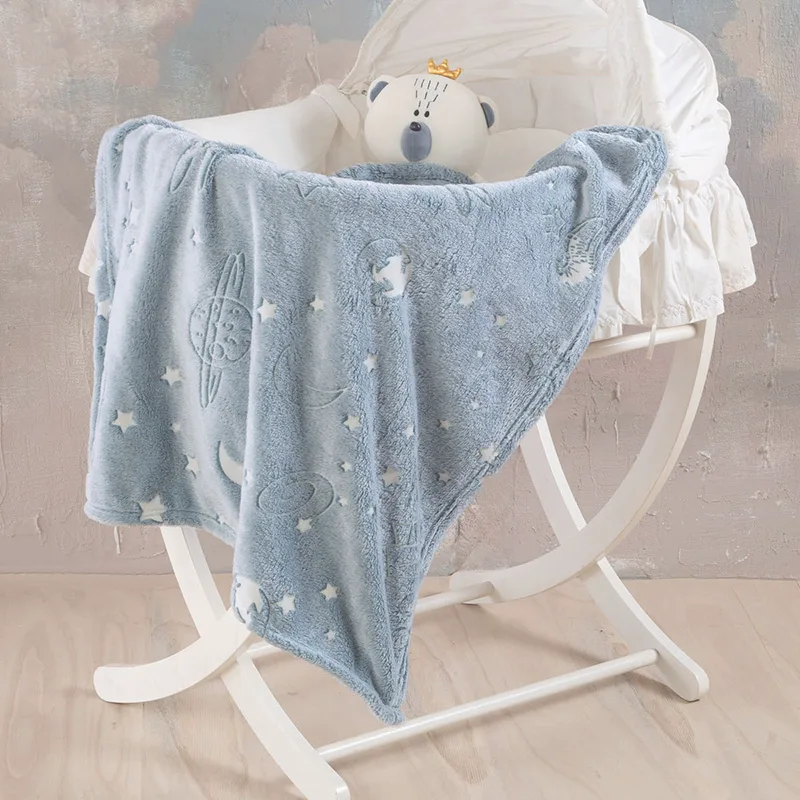 Κουβέρτα Fleece Κούνιας 110X140 Rythmos Oddity (110x140)