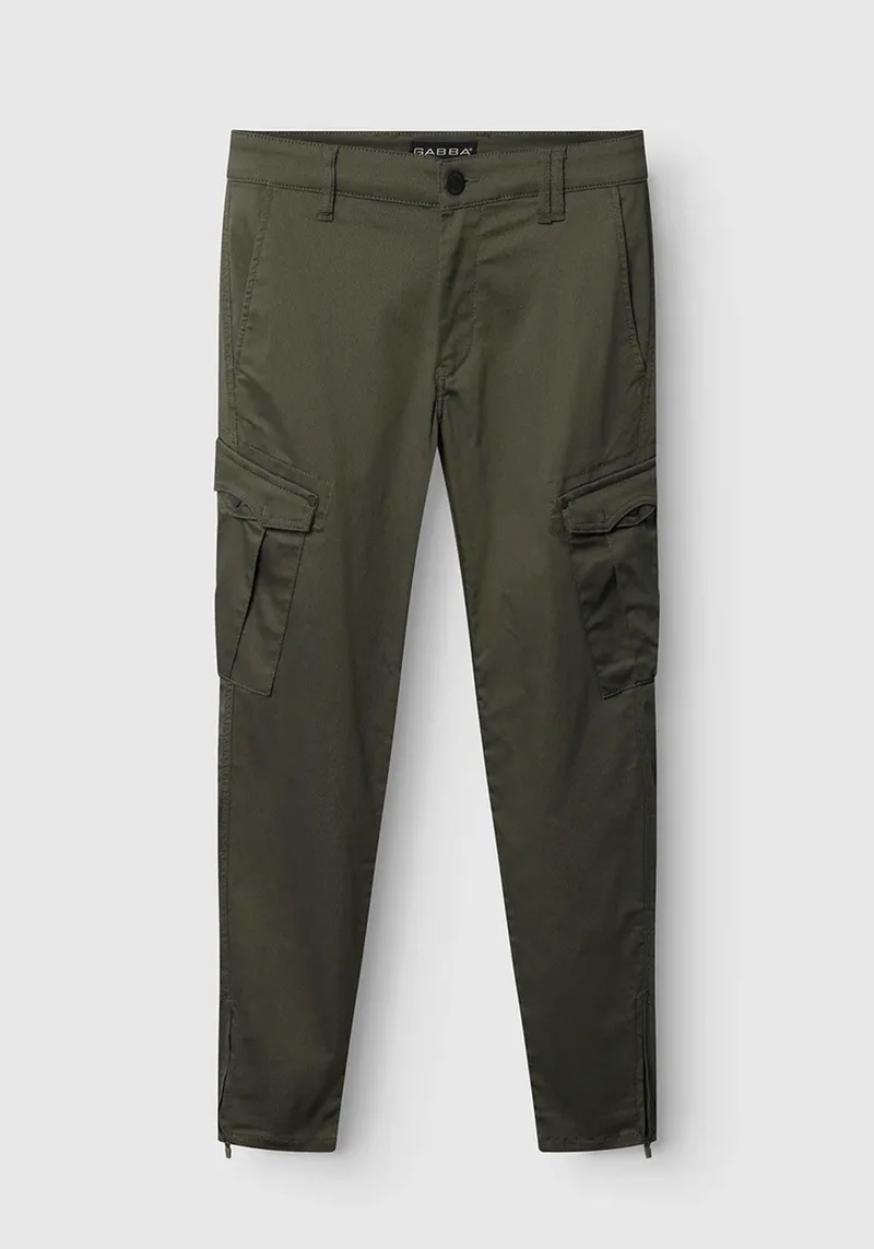GABBA Pisa Παντελόνι της σειράς Cargo Dale K3280 - 2200411095 685 Army