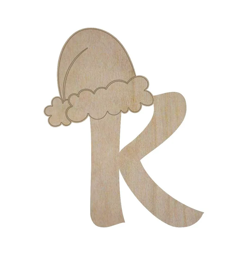 ΞΥΛΙΝΟ ΓΡΑΜΜΑ Κ ΜΕ ΣΚΟΥΦΑΚΙ