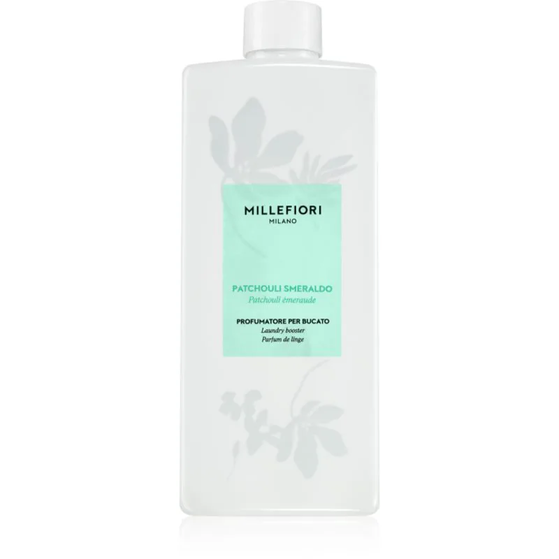 Millefiori Milano Laundry Patchouli Smeraldo συμπυκνωμένο άρωμα για πλυντήρια ρούχων 250 ml