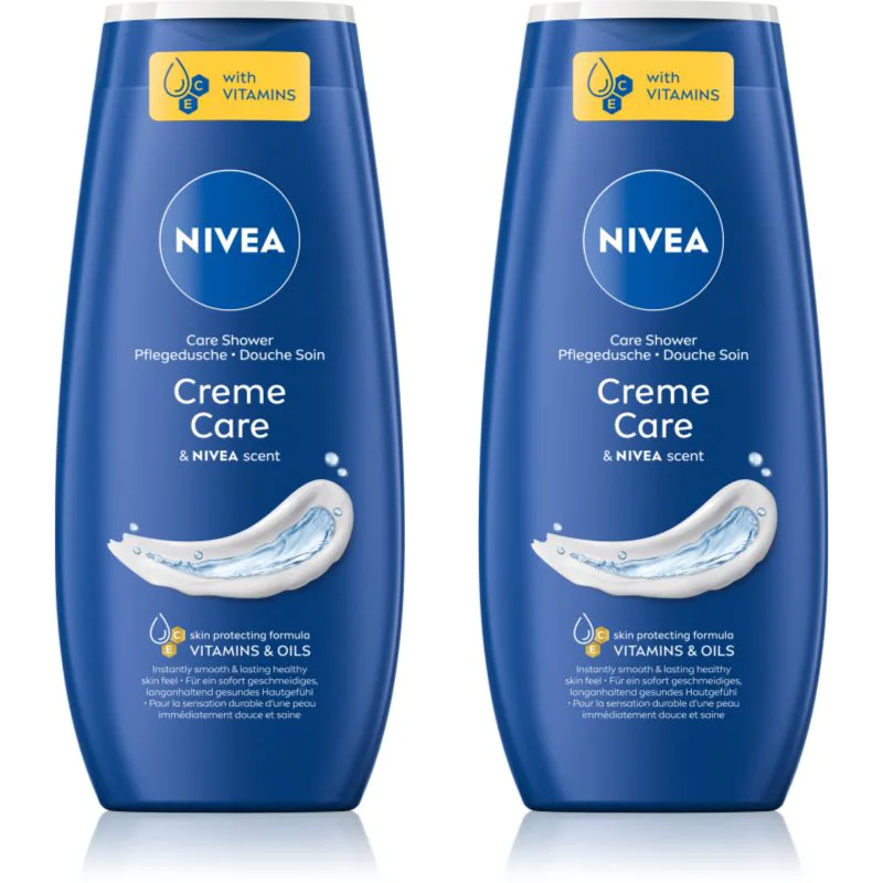 NIVEA Creme Care περιποιητικό τζελ ντους επωφελής συσκευασία