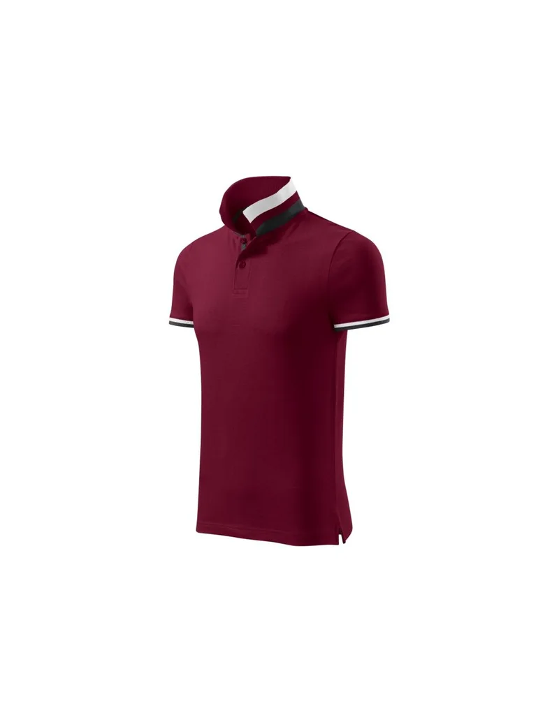 Malfini Ανδρικό T-shirt Κοντομάνικο Polo Κόκκινο MLI-25686