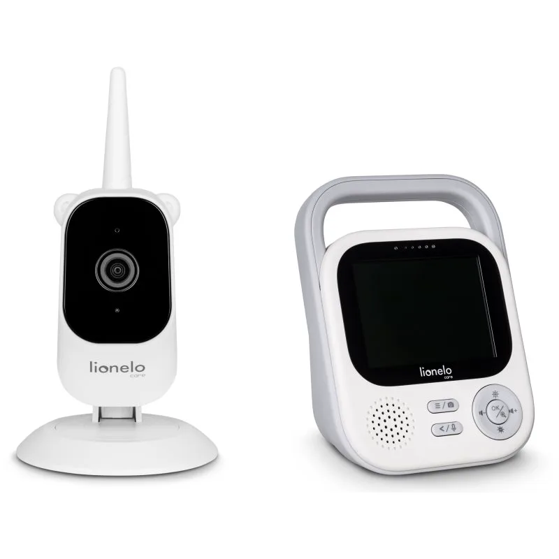 Lionelo Care Babyline 3.2 οπτική ενδοεπικοινωνία για μωρά White 1 τμχ