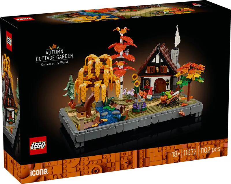 LEGO® Icons Autumn Cottage Garden (11372)