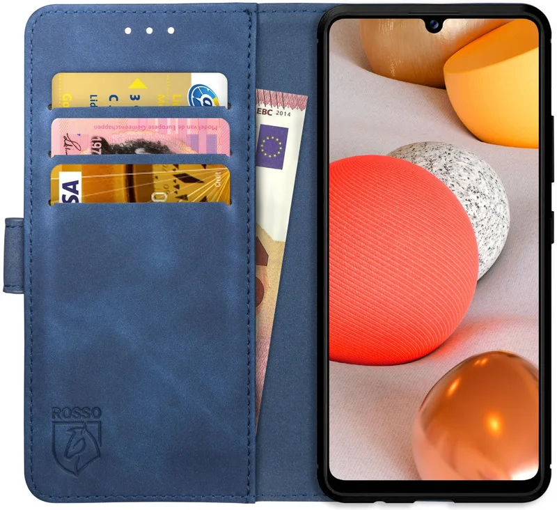 Κόκκινο Element PU Θήκη Πορτοφόλι Samsung Galaxy A42 5G - Blue (8719246274121)
