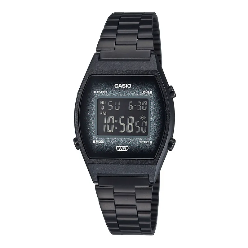 CASIO Vintage Black Stainless Steel Bracelet B-640WBG-1BEF