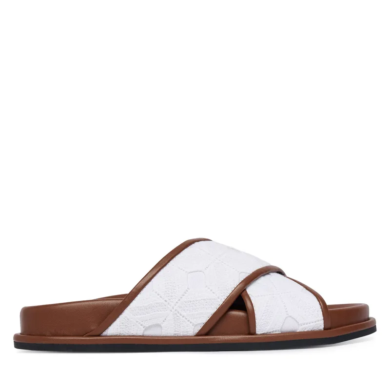 Παντόφλες Max Mara Beachwear Peonie 2616521019650 Λευκό