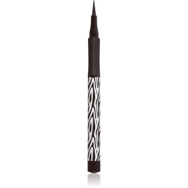 Dermacol Black Sensation Precise Black λάινερ ματιών Brown 1 ml