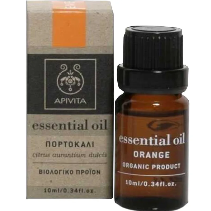 Apivita Πορτοκαλί Essential Oil Πολυχρηστικό Αιθέριο Έλαιο Αρωματοθεραπείας από Πορτοκάλι με Ισχυρές Αντιοξειδωτικές Ιδιότητες για την Επιδερμίδα 10ml