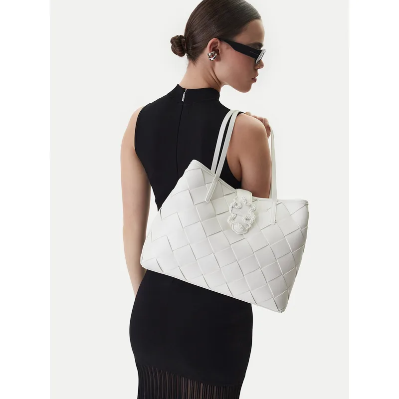 Τσάντα Just Cavalli 80RA4BM2 ZSD88 Λευκό