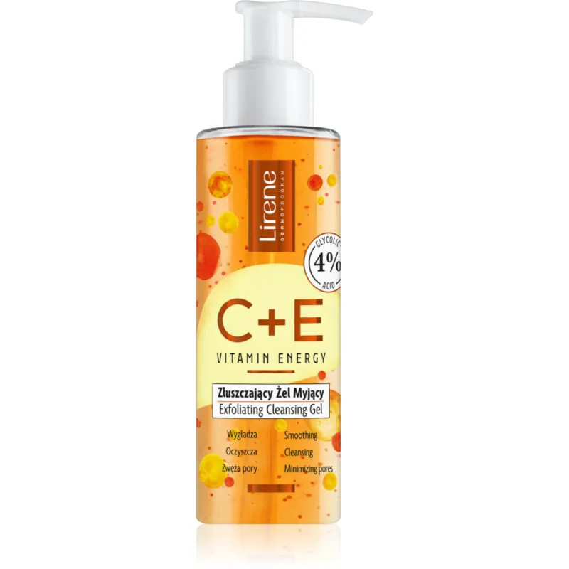 Lirene Vitamin Energy C+E απολεπιστικό καθαριστικό τζελ 145 ml