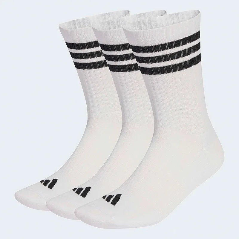 adidas 3-Stripes Cushioned Crew Socks 3 Pair Pack (9000259803_50830)