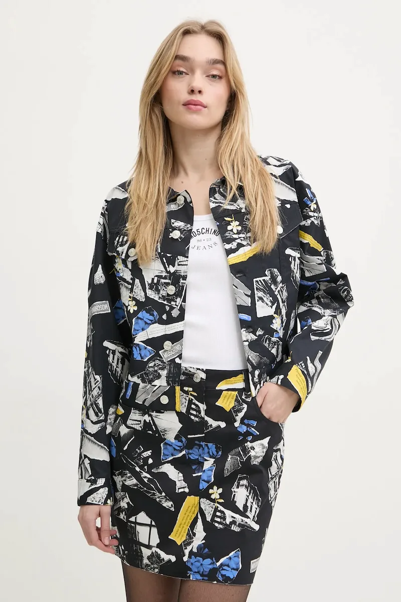 Πουκάμισο μπουφάν Moschino Jeans