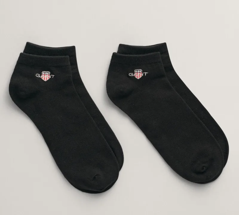 Gant Ανδρικές Κάλτσες 2-Pack 9960292 Μαύρο