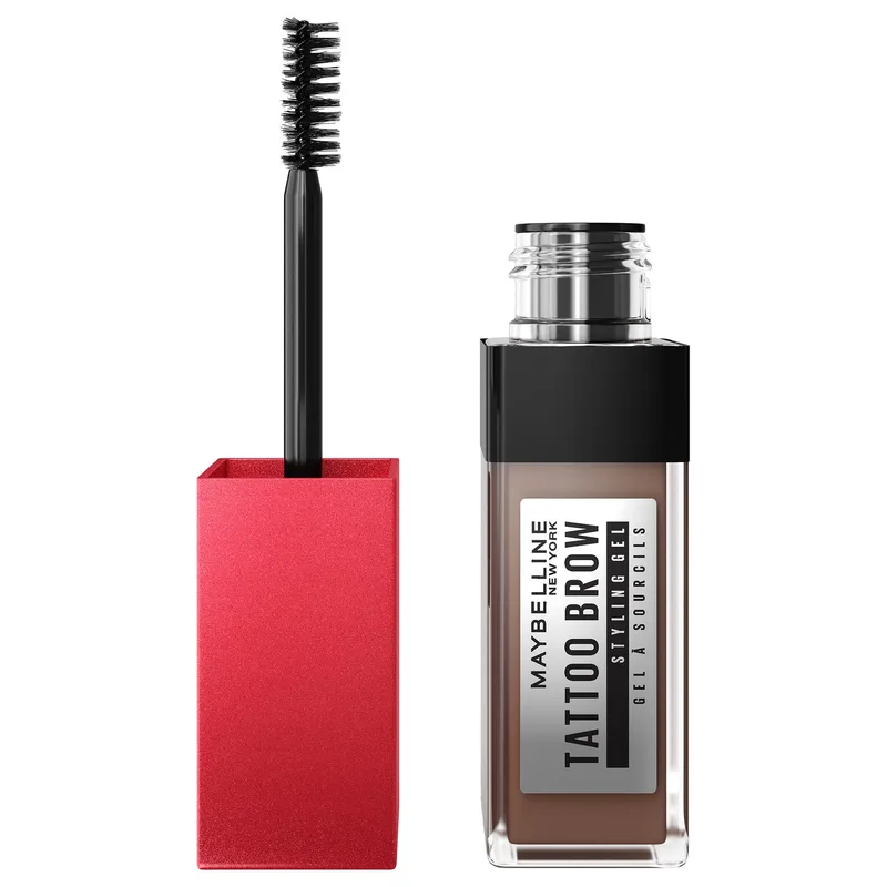 Maybelline Tattoo Brow 36H Styling Gel Αδιάβροχο Gel Φρυδιών που Διαρκεί, για Περιποιημένα & Γεμάτα Φρύδια 6ml - 255 Soft Brown