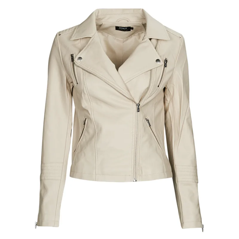 Δερμάτινο Μπουφάν Only ONLGEMMA FAUX LEATHER BIKER OTW NOOS
