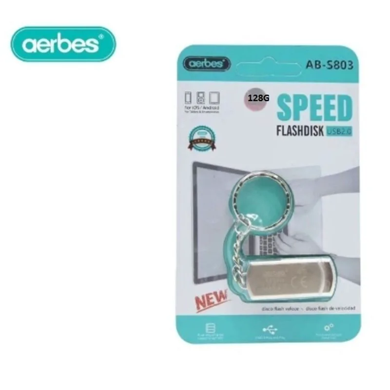 Aerbes AB-S803 128GB USB 2.0 Stick Ασημί